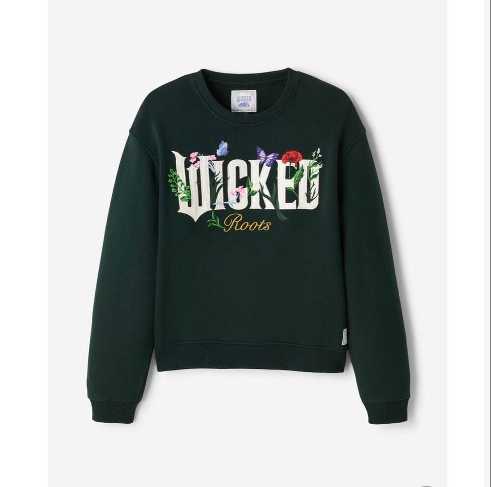 Roots X Wicked Floral Crewneck Sweatshirt-M